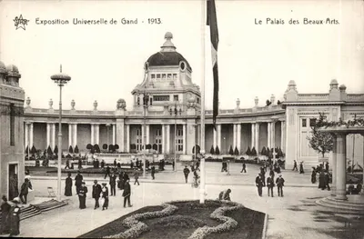 Exposição Universal de Gand - 1913. — O Palácio dos Belos-Artes. — Editor STAR.