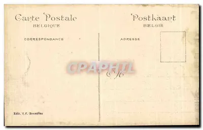 Entrata principale di Bruxelles Kermiss — Esposizione Universale di Bruxelles 1910 — Edit. V.F. Bruxelles — Verso