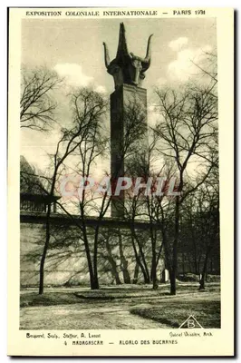 Aloalo dos Bucranes — Exposição Colonial Internacional — Paris 1934