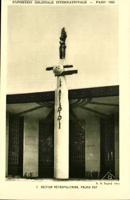 Exposição Colonial Internacional — Paris 1931 — Seção Metropolitana, Palácio Leste