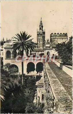 A Giralda de Sevilha — vista desde a Alcazaba — editor desconhecido, n° 45