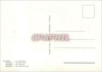 Rhodes - Motyle — G. Trimboli, Pescara — Rewers