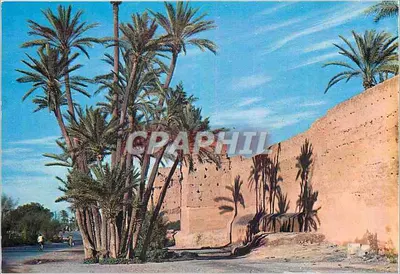 Marrakech — ao longo dos muros — Editor: Ektachrome-Photo e Edith Bertrand