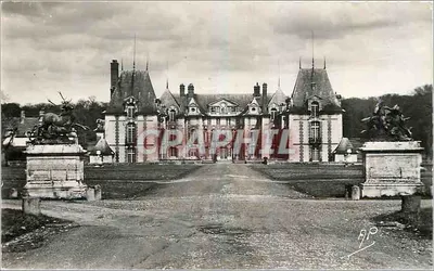 Castelo de Grosbois — Fachada Principal — Éd. d'Art A.P. II, Versailles