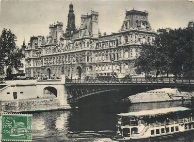 Paris — O Hotel de Ville — editor: Art e Technique, Paris