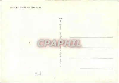 A Traite na Montanha — Photo Sully — n°133 — Verso