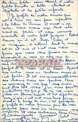 Moulins — A Catedral — La Cisogne, n° 1712 — Verso