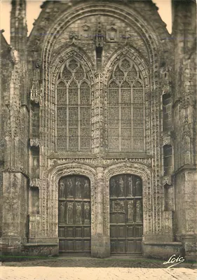 Portal Norte da Igreja Saint-Armel — Ploermel — Edição P. Mesny