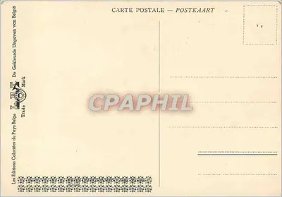 Pejzaż wiejski — widok miasteczka — J. Kempers 1924 — Rewers