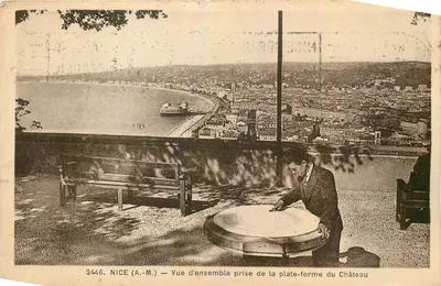 Nice (A.-M.) — Vista geral tirada da plataforma do Castelo — Edições « La Provence »
