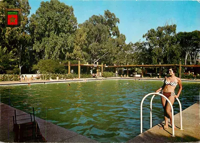 Piscina do campo de Tanger — Clube Europeu do Turismo Malabata — Edições UBE Barcelona