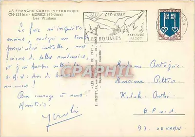 Mosty — Piekna Franche-Comté — Wydawca Les Éditions de l'Est — Rewers