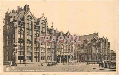 Liège — Hotel do Governo Provincial — Edição W. B. Liège