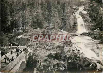 Ponte d'Asaoue e sua cascata — Hautes-Pyrénées — Éditions d'Art française