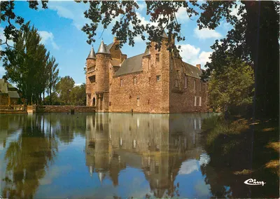 Castelo de Trécesson — Paimpont (Ille-et-Vilaine) — Cing