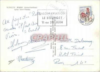 Kościół św. Maclou — Cisogne — Wydawnictwo « L'Ors » — Rewers