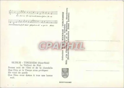 Turckheim — O Vigia da Noite — Edição Iris — Verso