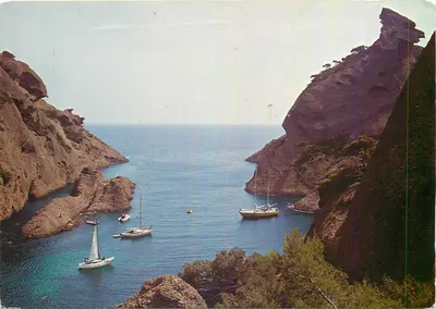 Calanque de Figuerolles e o Bec do Falcão — A Costa Provençal — edições da França