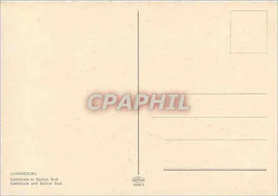 Katedra i Bastion Beck — Luksemburg — 1090/3 — Rewers