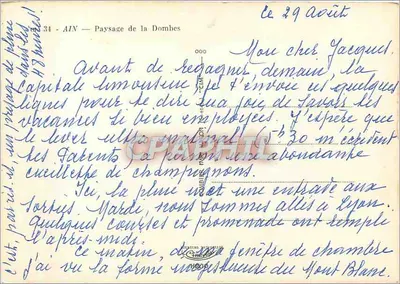 Paesaggio della Dombes — AIN — editore Crim, n°34 — Verso