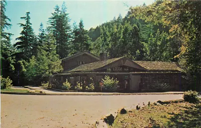 Big Lodge — Big Sur State Park — Pfeiffer Big Sur Lodge, Kalifornia