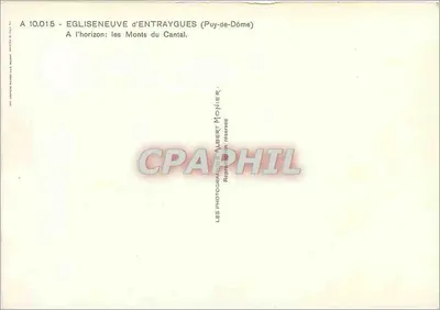 Egliseneuve d'Entraygues — Puy-de-Dôme — fotografía de Albert Monnier — Reverso