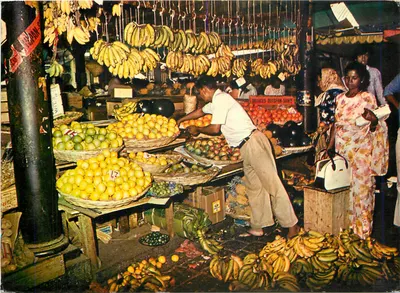 Mercado de Port-Louis — Ilha da Maurícia — Edições C.I.E.M. LTD