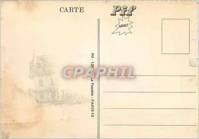 Klub Pędal — dwa postacie na pędale — wydawca Pif Gadget, n°126 — Rewers