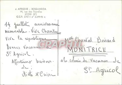 Dziecko w kapeluszu — Saint-Agricol — wydawca C.P.A. Lyon — Rewers