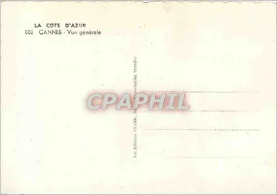 Cannes — Ogólny widok — Éditions Frank — Rewers