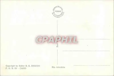 Templo de Luxor - A Esposa de Ramsés II — Editora B. E. DISEGNI, n° 119 — Verso