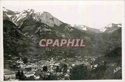 AULUS-LES-BAINS — Adège — Vista Geral e o Col de Saleix — Sté des Cartes Postales APA — n°41