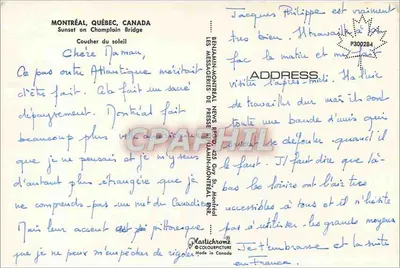 Most Champlain — Montreal, Quebec — Les Messageries de Presse — Rewers