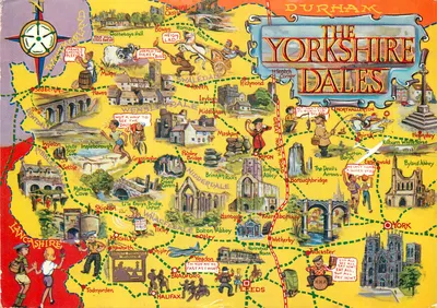 The Yorkshire Dales — Publicado por Lilywhite Ltd., Bridgwater