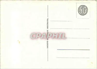 Lac Champex (1470 m) — widok panoramiczny — Société Graphique Neuchâtel, nr 8016 — Rewers