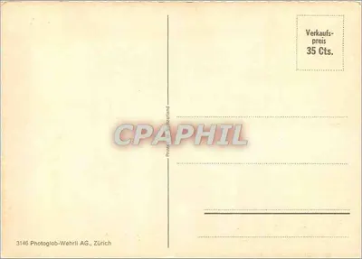 Bern — widok panoramiczny i zwierzęta — Photoglob-Wehrli AG, n° 3146 — Rewers