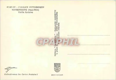 Kaysersberg — Stara fontanna — Wydawnictwo Diplomate — Rewers
