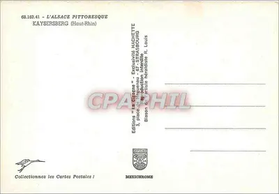 Kayersberg — widok panoramiczny — Wydawnictwo 'La Bifzone' — Rewers