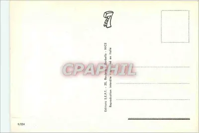 एंटीब्स — कोट डी आजूर — संस्करण S.E.P.T. - 9/224 — पीछे