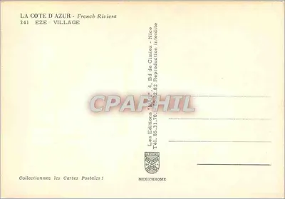Eze — Wioska — Wydawnictwo "Méziré" — Rewers