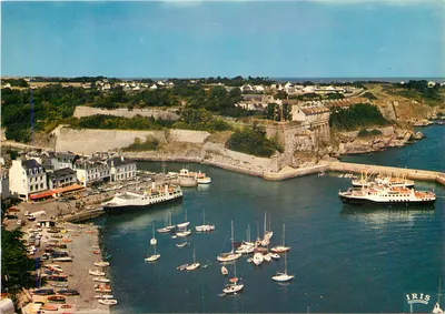 Belle-Île-en-Mer — O Porto do Palácio e a Cidadela — Lumicad