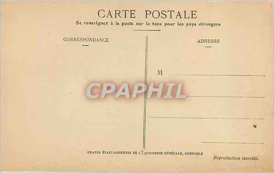 Uciekła z Alzacji — Bez schronienia — Grands Établissements de l'Imprimerie Générale, Grenoble — Rewers