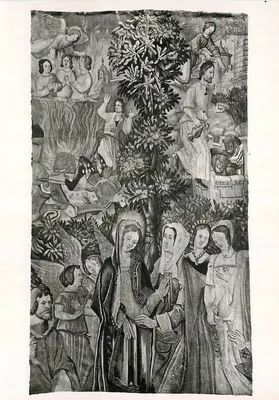 A Visitação — História da Virgem (seqüência de 17 Tapeçarias) — Ateliers rémois - início do século XVI
