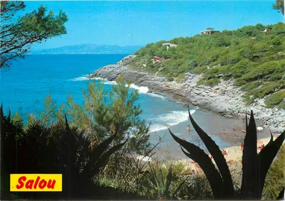 Salou — vista da costa — Foto color Raymond