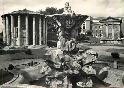 Rzym - Tempel Westy - Bronzorato Milano, numer serii nie widoczny