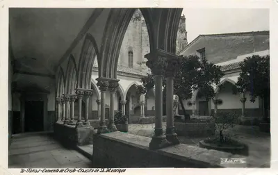 Tomar - Convento de Cristo - Claustro de S. Henrique — editor D. B. Pinto, n° 20