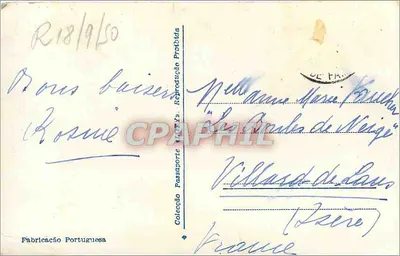 Tomar - Convento de Cristo - Claustro de S. Henrique — editor D. B. Pinto, n° 20 — Verso