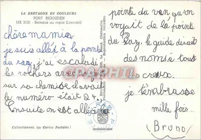 Port Bigouden — Lesconil — Wydawnictwo La Bretagne en Couleurs, nr MX 3131 — Rewers
