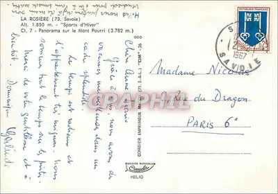 ला रोशियर (73) - मॉंट पौरी पर पैनोरमा - कम्बियर इम्प्रिमर मार्कॉन — पीछे