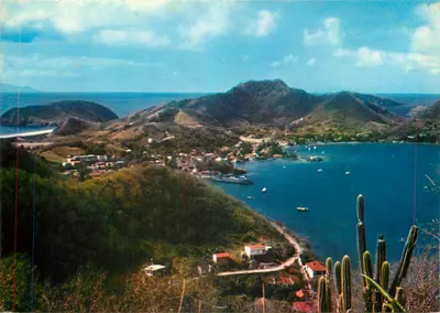 Vista de Los Santos — Guadalupe — editor Antilles Tournantes